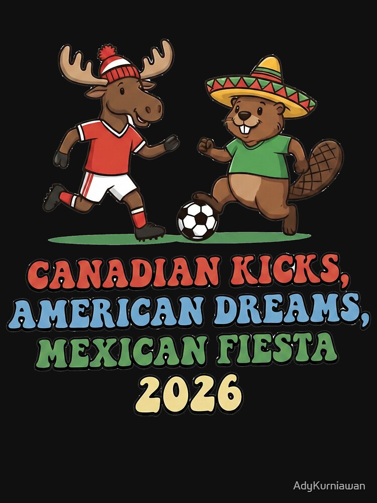 2026 North American Soccer Host Nations Unity Graphic - Canada USA Mexico by AdyKurniawan