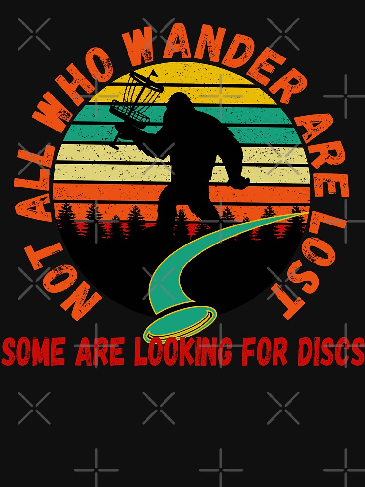 Funny Disc Golf Bigfoot by Rooster Syndicate