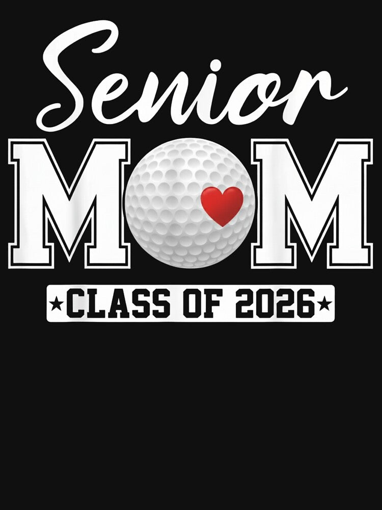 Senior Mom Class Of 2026 Golf Graduation Mother by salmzouriart