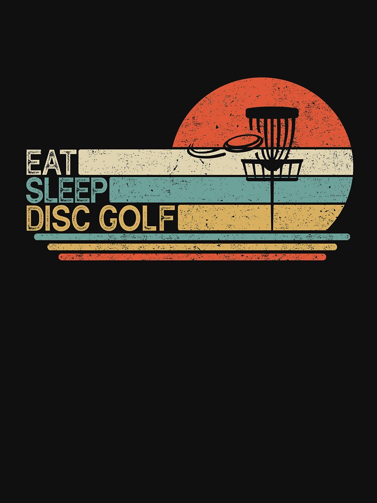 Vintage Eat Sleep Disc golf by VickyCloset