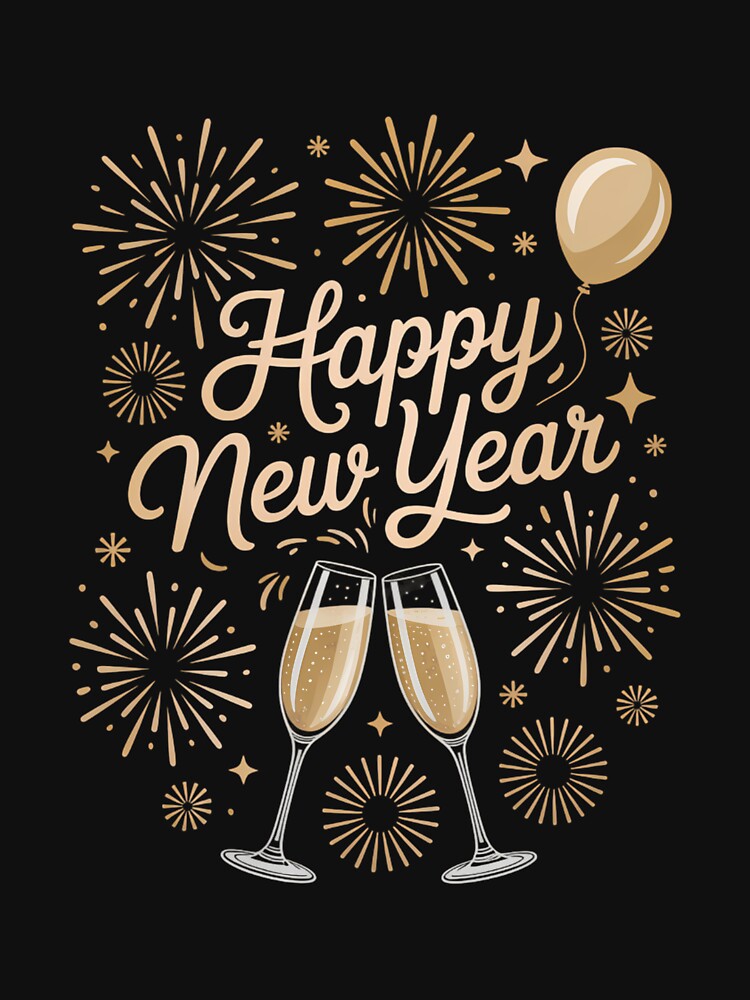 New Year's Eve Party New Year Happy New Year by DentistLegal