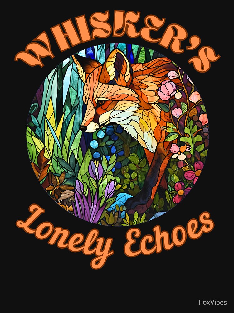Whisker's Lonely Echoes. fox watercolor by FoxVibes