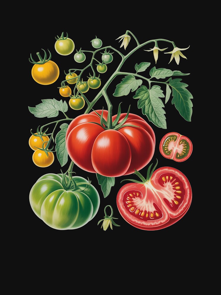 Tomato Girl Summer Funny Tomato by NetoGalaxy