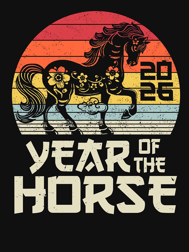 Year Of The Horse 2026 - Chinese Zodiac Sign Year of The Horse by DanielD3D