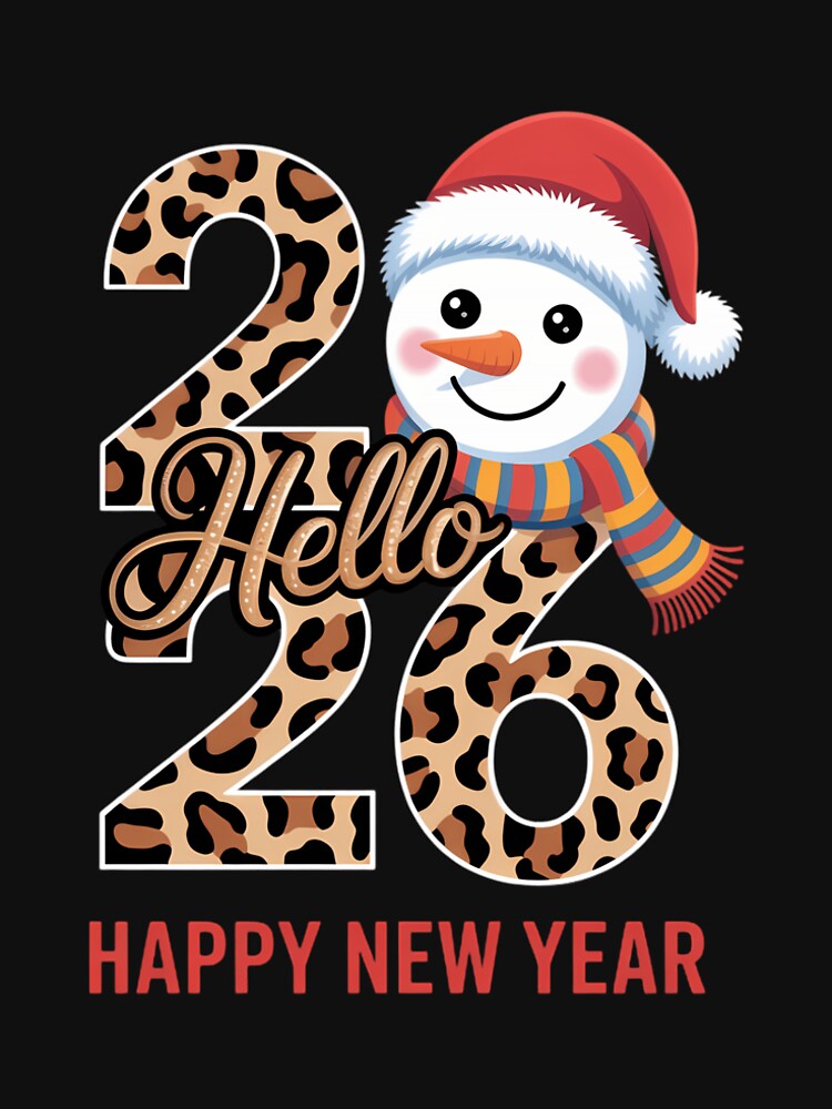 Happy New Year Hello 2026 Cheers Happy New Year 2026 New Year Crew 2026 New Year Party by PunkNation-Arts