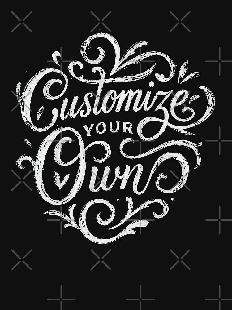 Distressed Chalkboard 'Customize Your Own' Art by zzz888