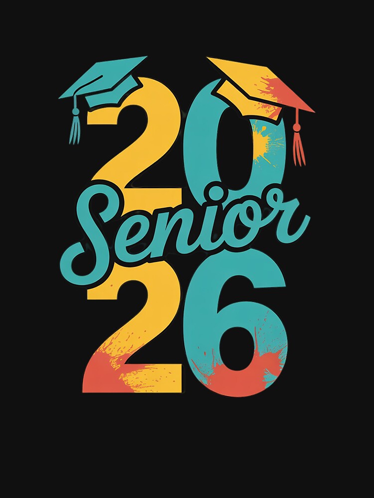 Senior 2026 High School 25 Graduate Class of 2026 Graduation by LinlinsDemons