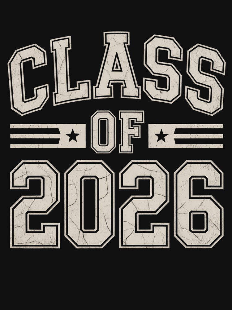 Class of 2026 Vintage Varsity Graduation Shirt | Retro Senior Class Tee by What a cute-Tee