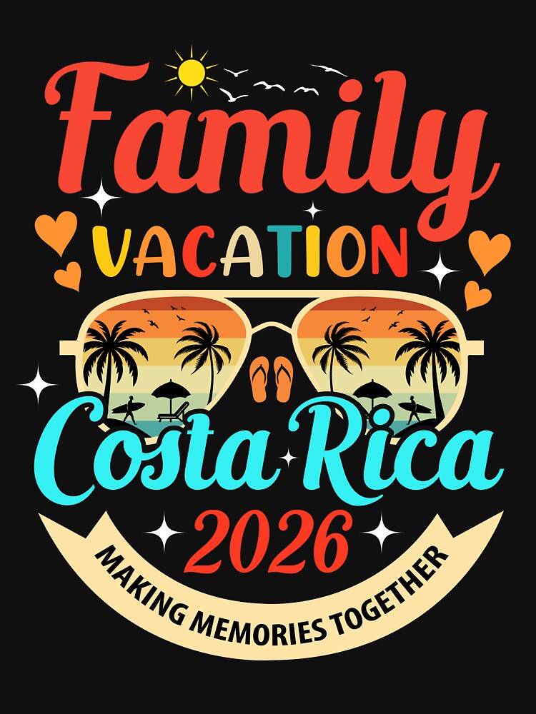 Family Vacation Costa Rica 2026 Making Memories Summer Trip by SakuraPxl