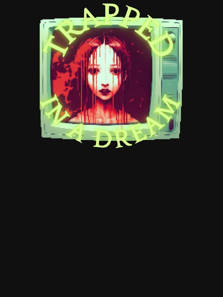 Horror Sticker - Trapped in a Dream by ache-opacity