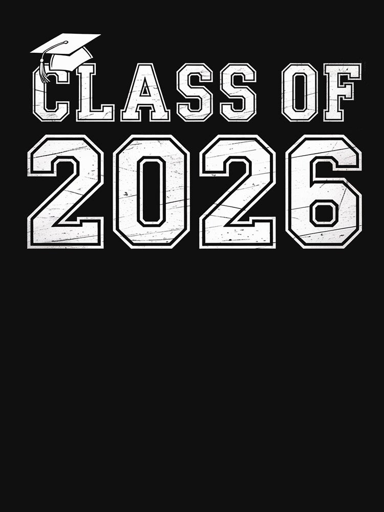 Class Of 2026 Shirt Senior 2026 Graduation by NewIdeasSArt