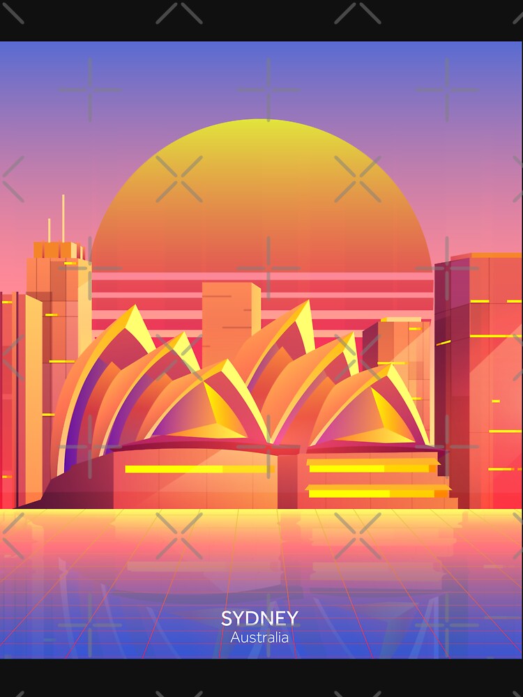 Sydney Vaporwave Aesthetic by MaiZephyr
