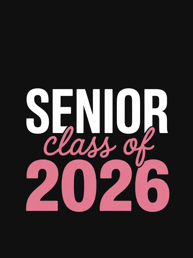 Senior 2026 Class of 2026 Graduation For Her Him Men & Women by FadeOfThrone