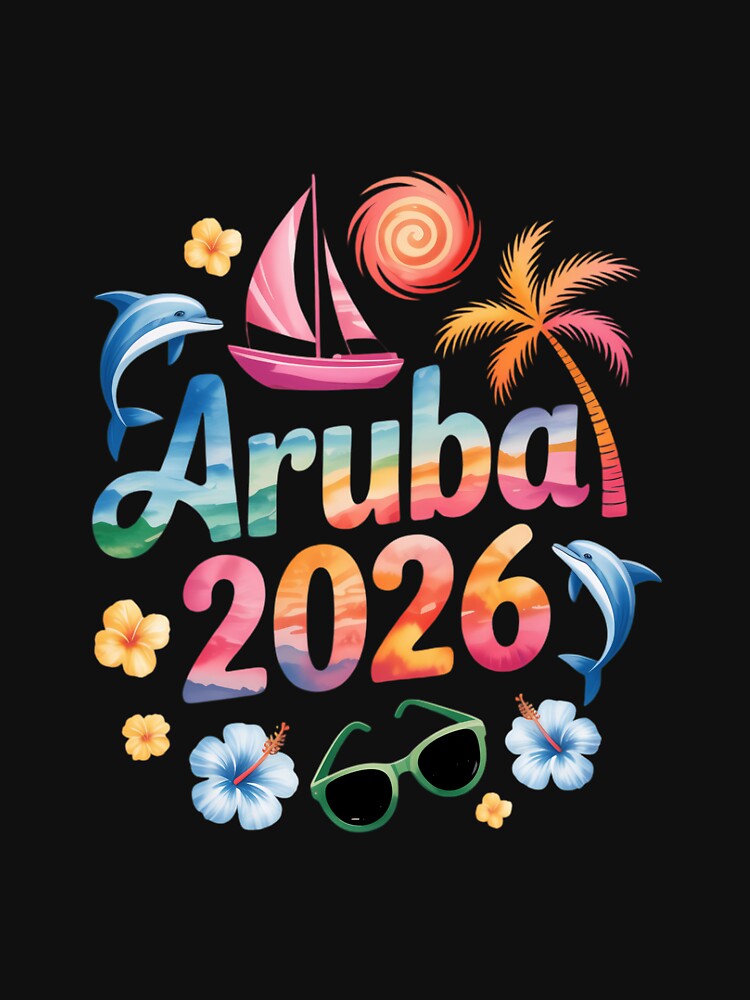 Aruba 2026 Vacation Beach Tie Dye Trip Summer Vibes by FaithAbbott