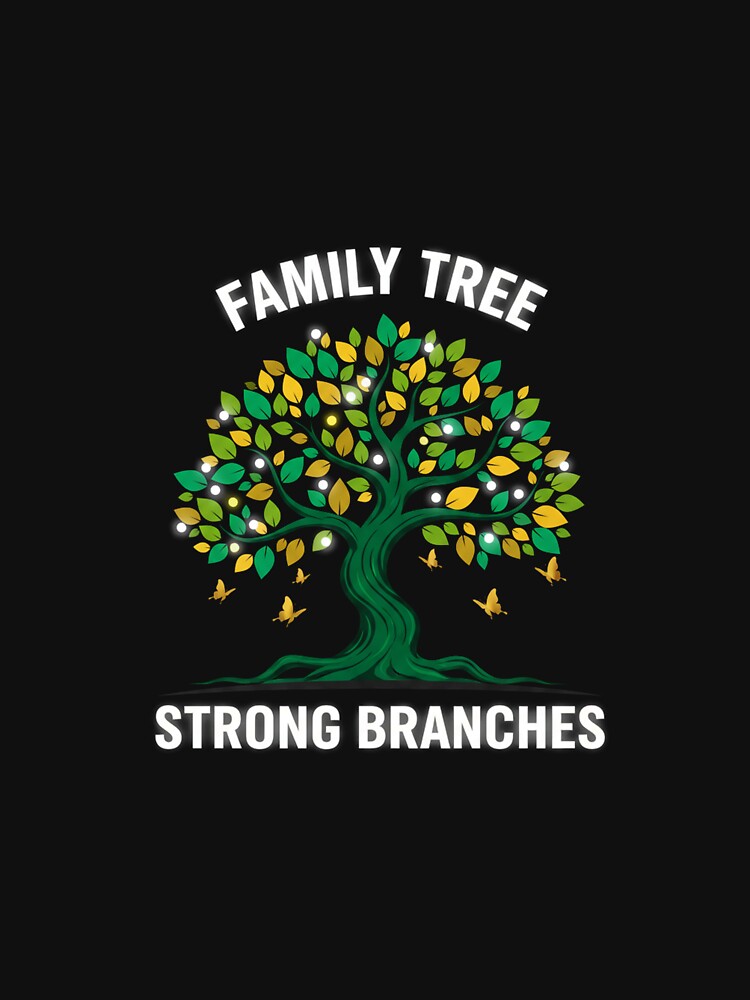 Illuminating Family Tree - Strong Branches Design by Merchifyme2000