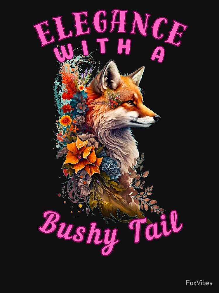Elegance With A Bushy Tail. fox foxes by FoxVibes