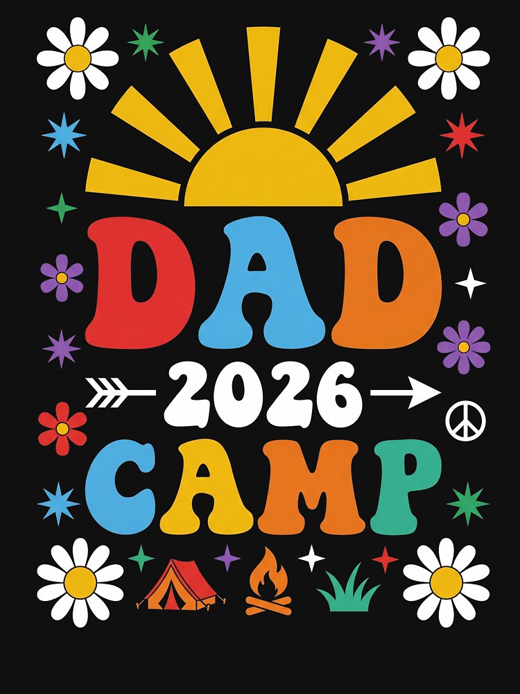 Dad 2026 Camp Outdoor Adventure Father Camping by SofenArt