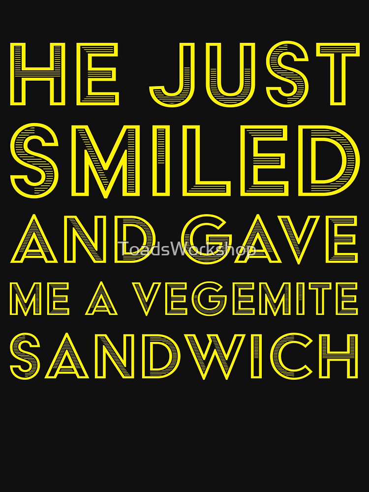 Vegemite Sandwich Down Under by ToadsWorkshop