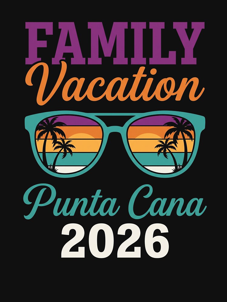 Family Vacation Punta Cana 2026 Caribbean Travel Trip by SofenArt