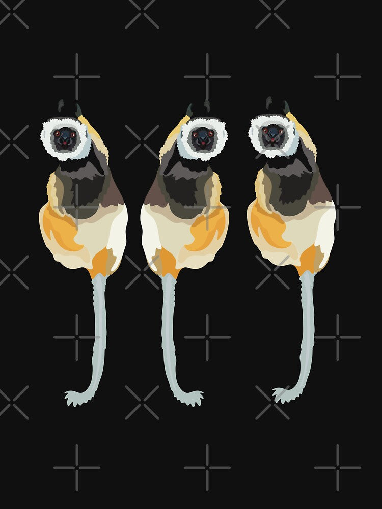 Diademed Sifaka by PrettylittlepastelUk