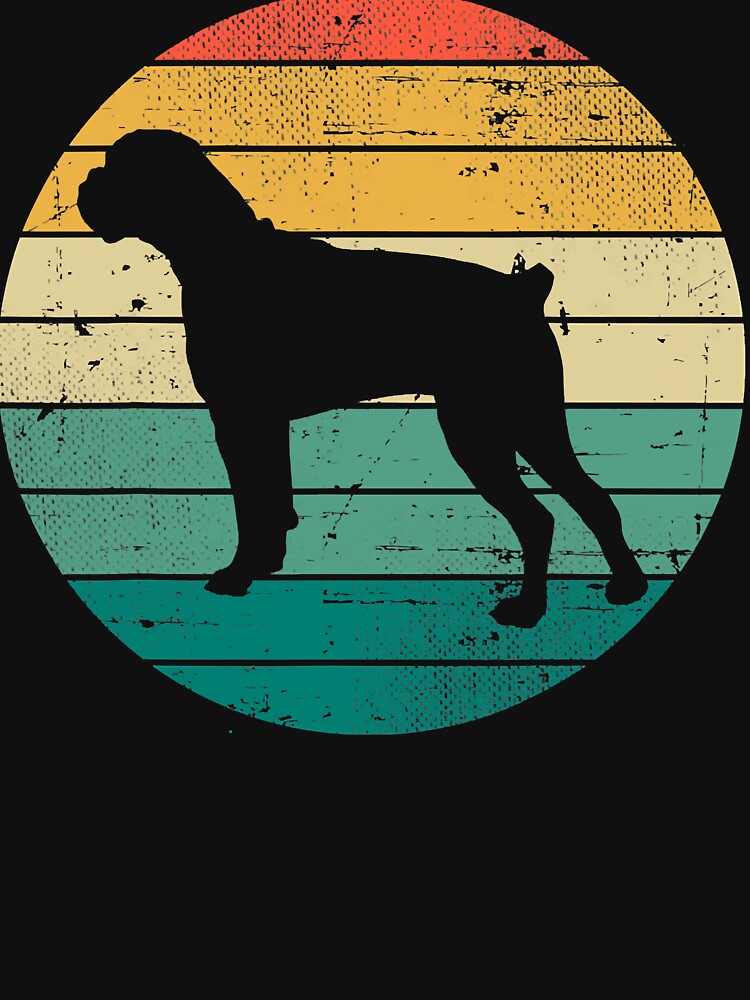 Retro Vintage Boxer Dogs Lover Owner Puppies Puppy by ManishDayal