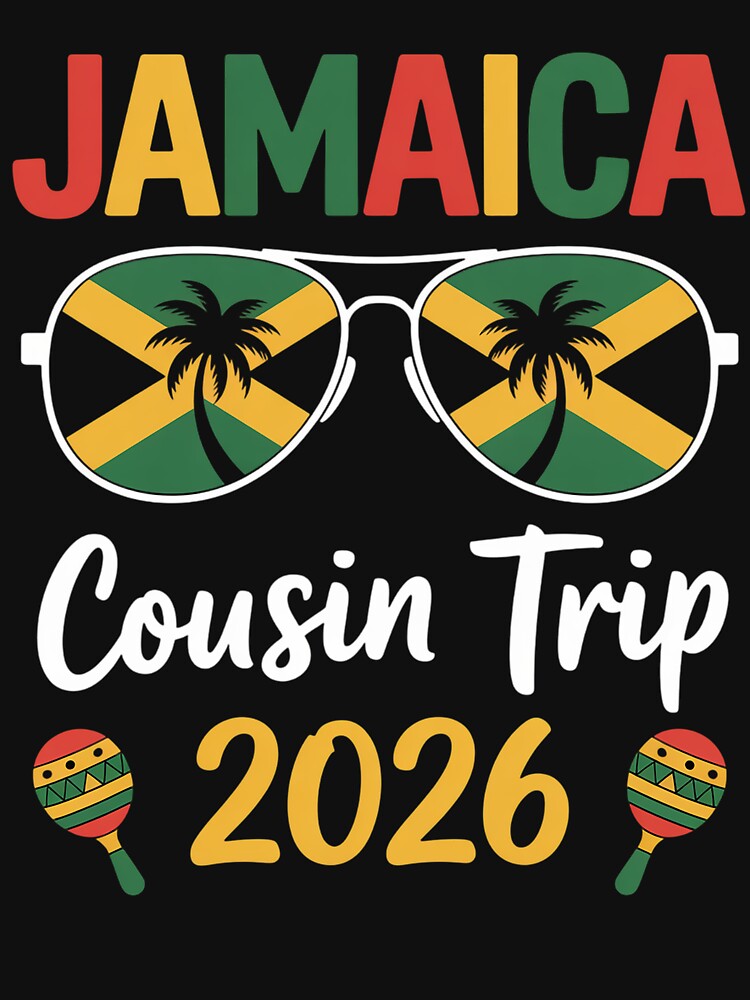 Jamaica Cousin Trip 2026 Summer Vacay Matching by Veroniadic