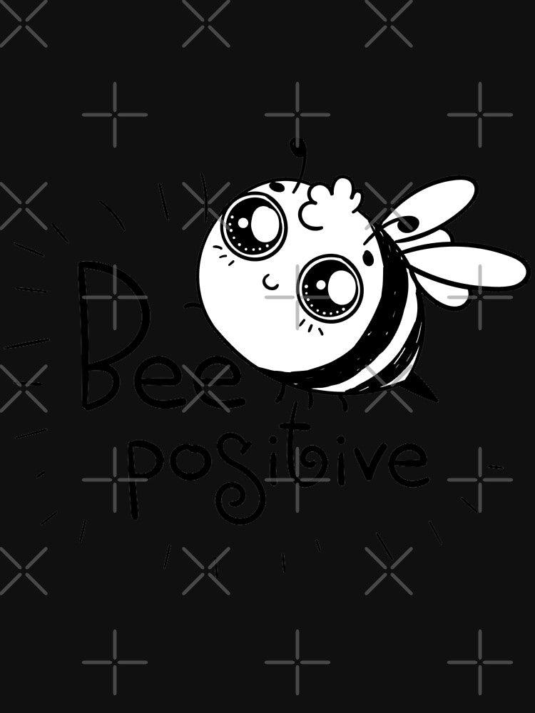 Bee positive shits, bee positive hats, bee positive shower curtain, bee positive backpack, bee positive dress, bee positive phone cases by Poussyarts