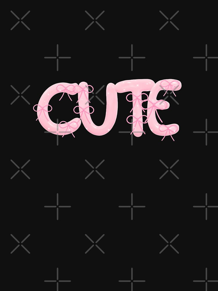 cute coquette pink bows girly adorable vibes graphic by pasteldreams26
