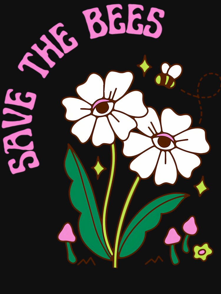 Save the Bees Flower by trbnbhjlni87
