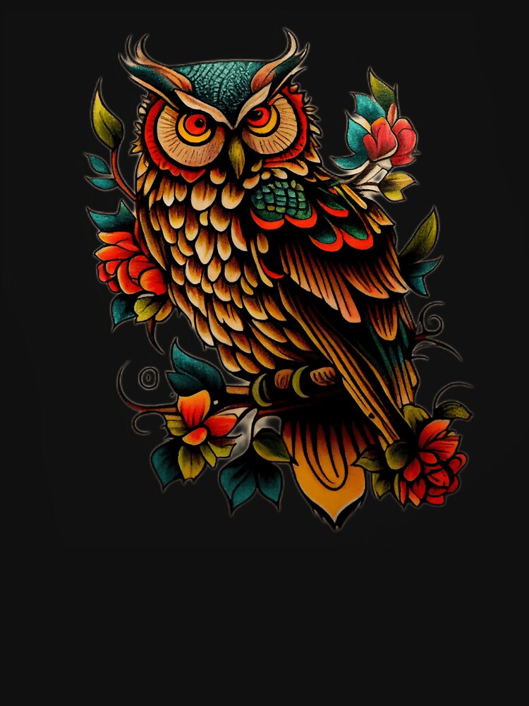 Owl tattoo by TourDePassion