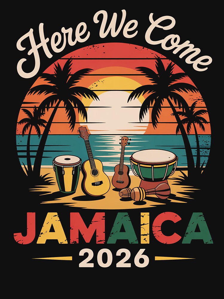 Jamaica 2026 Girls Trip Family Summer Vacation by AnixieArtFun