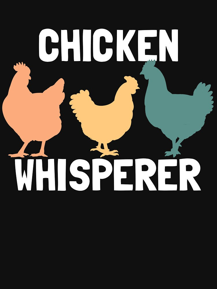 Chicken Whisperer Chicken Farmer Retro Chicken Whisperer Gear by DynamicDesign