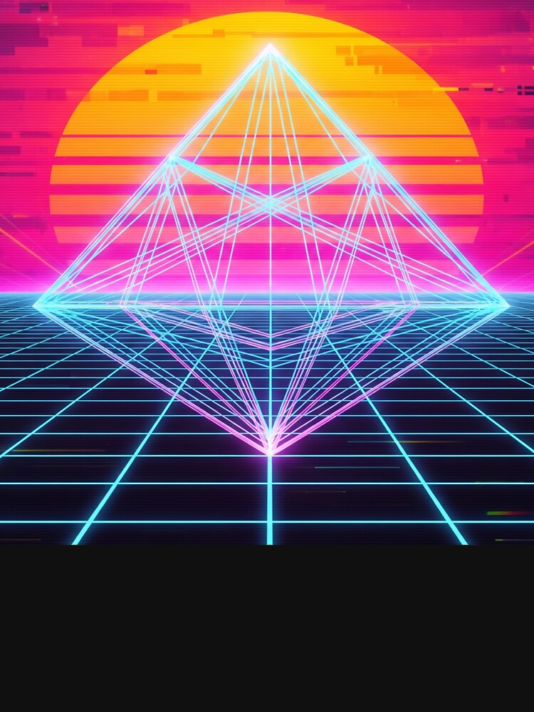 Retrowave Grid by Rendered-Wear