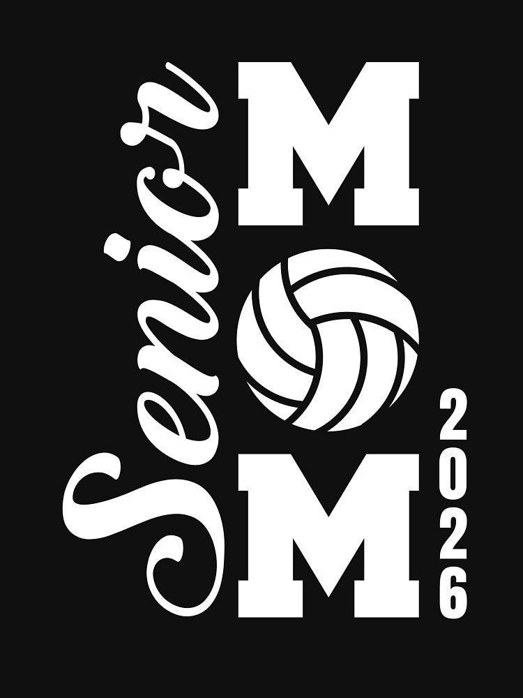 Senior Mom 2026 Volleyball Mommy Class Of 2026 by SakuraPxl