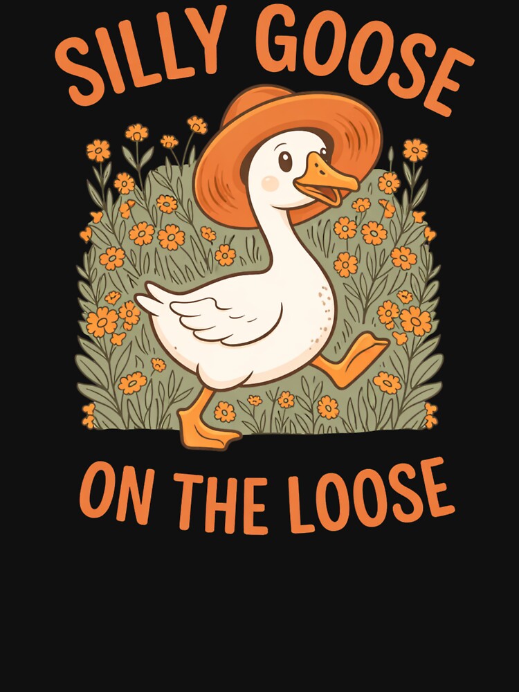 Silly Goose On The Loose by krystalRomanart