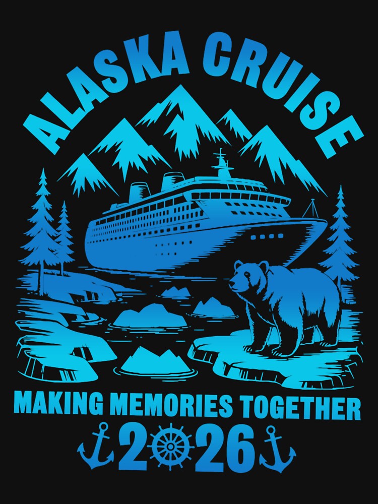 Alaska Cruise 2026, Alaska Bear Travel Northern Adventure Graphic by Denisemichels