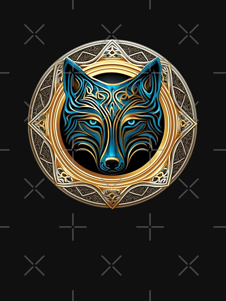 wolf Celtic knot wolf art by nicestr