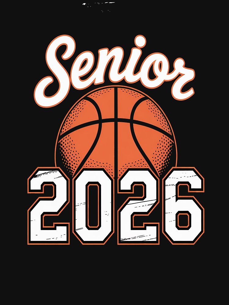 Class of 2026 Basketball Senior Shirt Senior 2026 by RonnasJackson