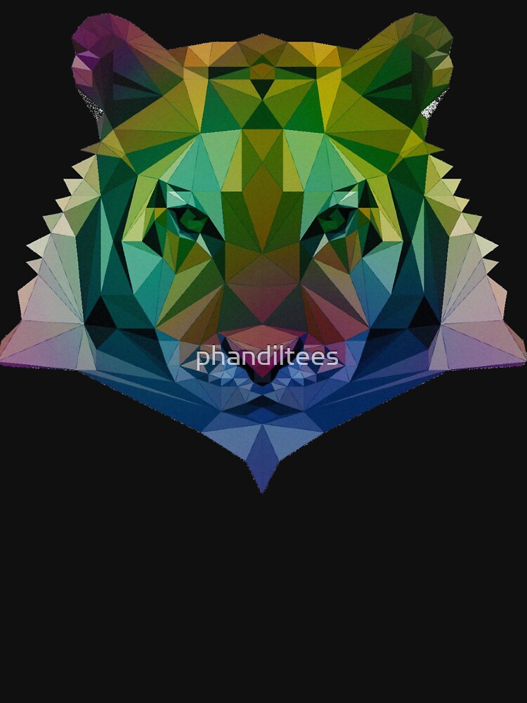 Prismatic Crystal Tiger! by DoodleDashCollective
