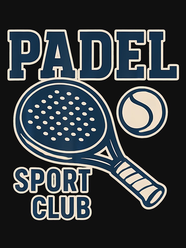 Padel Sport Club Racket And Ball by lulunbollax