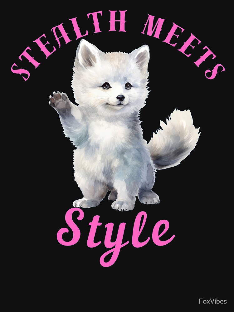 Stealth Meets Style. fox foxes by FoxVibes