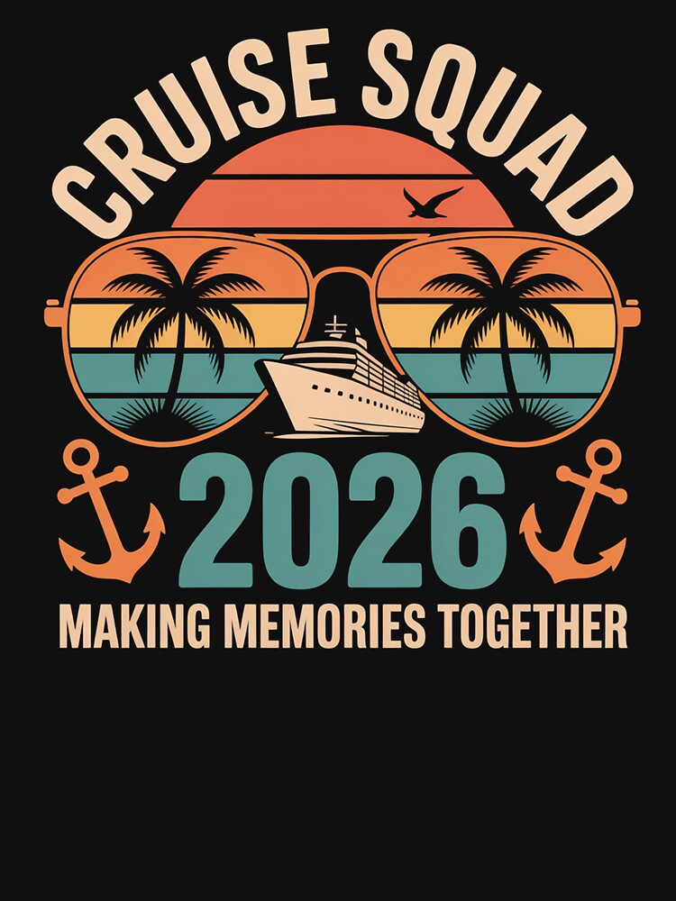 Cruise Squad 2026 Family Vacation Matching Group Summer by DianaStantzo