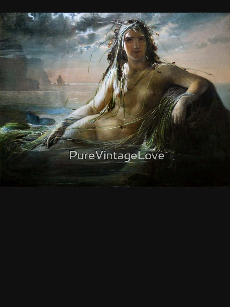 Mermaid by Elisabeth Jerichau Baumann aka Havfrue (Glyptoteket) by PureVintageLove