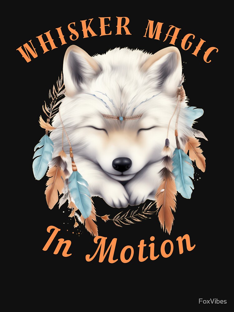 Whisker Magic In Motion. fox watercolor by FoxVibes