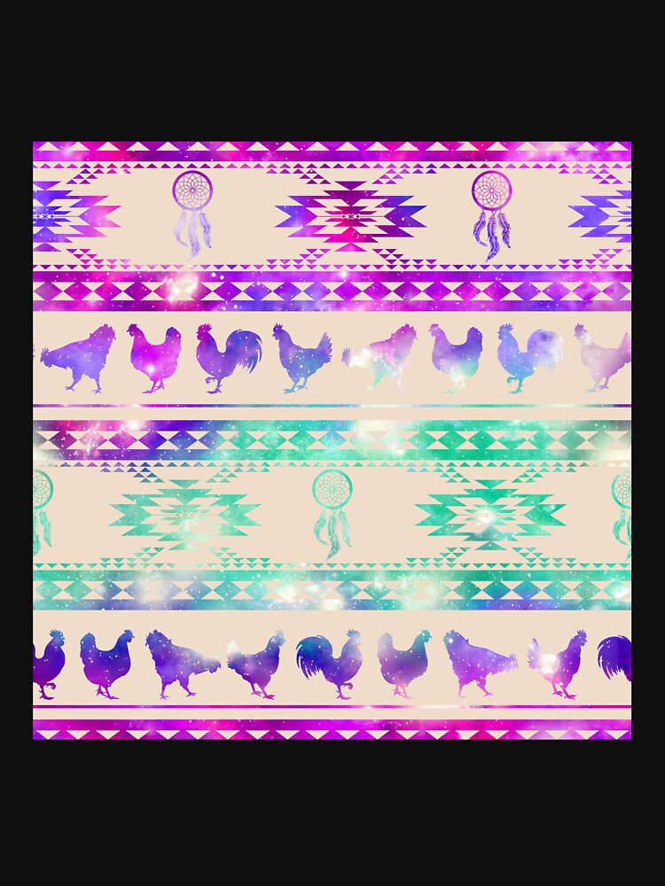 Native American Galaxy Chicken by VickyCloset