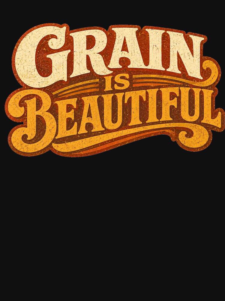 Grain Is Beautiful Vintage Film Photography Tee by Golden Era Studio