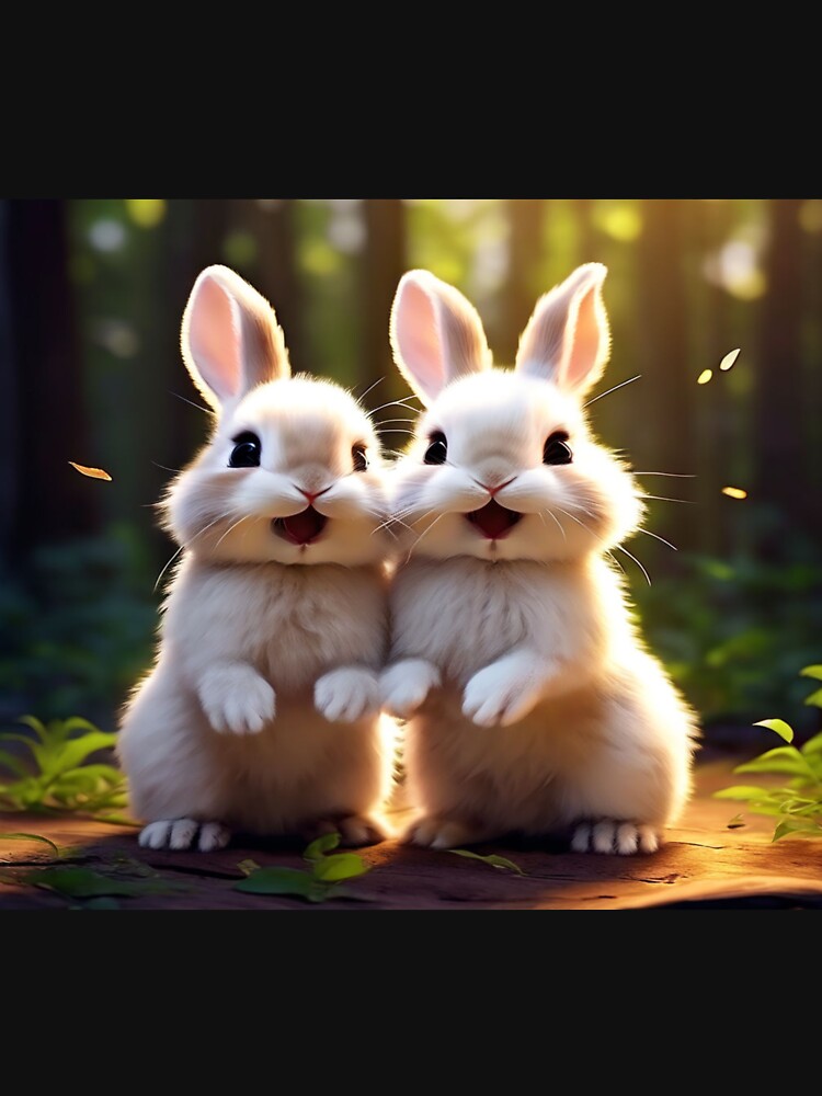 Adorable pet rabbit by Collection de trésors
