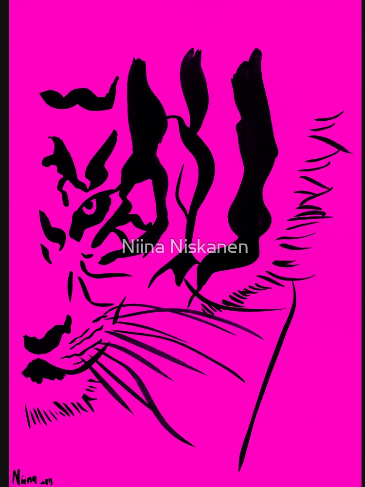 Eye of the Tiger - Pink & Black by Niina  Niskanen