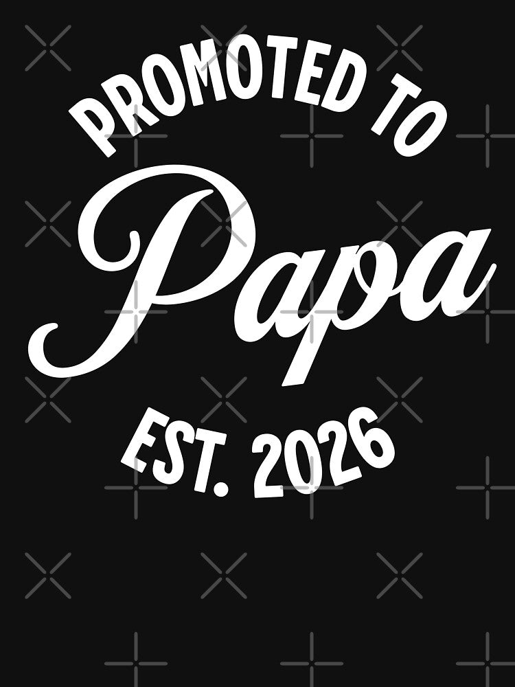 Mens Funny 1st Time Dad EST. 2026 New First Papa Fathers Hood Day by Mariano Topno