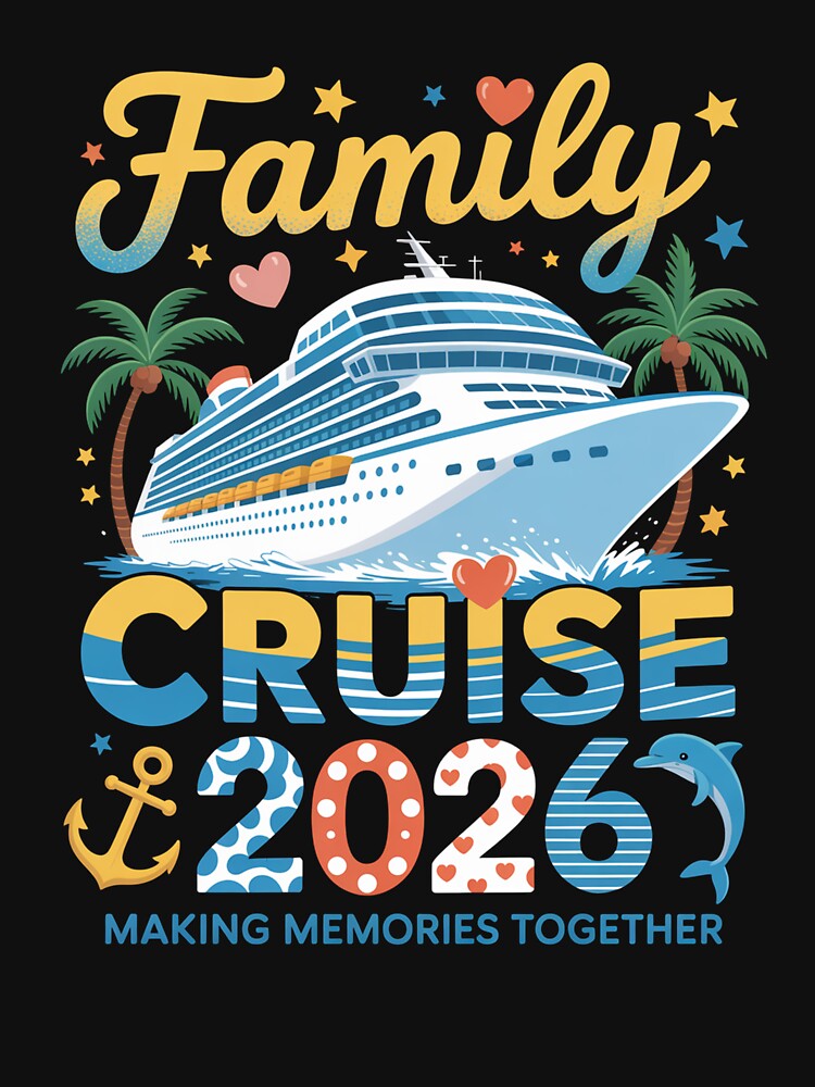 Family Cruise Squad 2026 Group Matching Summer by DianaStantzo
